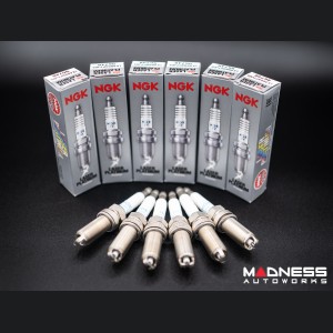 Alfa Romeo Giulia Spark Plugs - 2.9L QV - Platinum - NGK - Set of 6